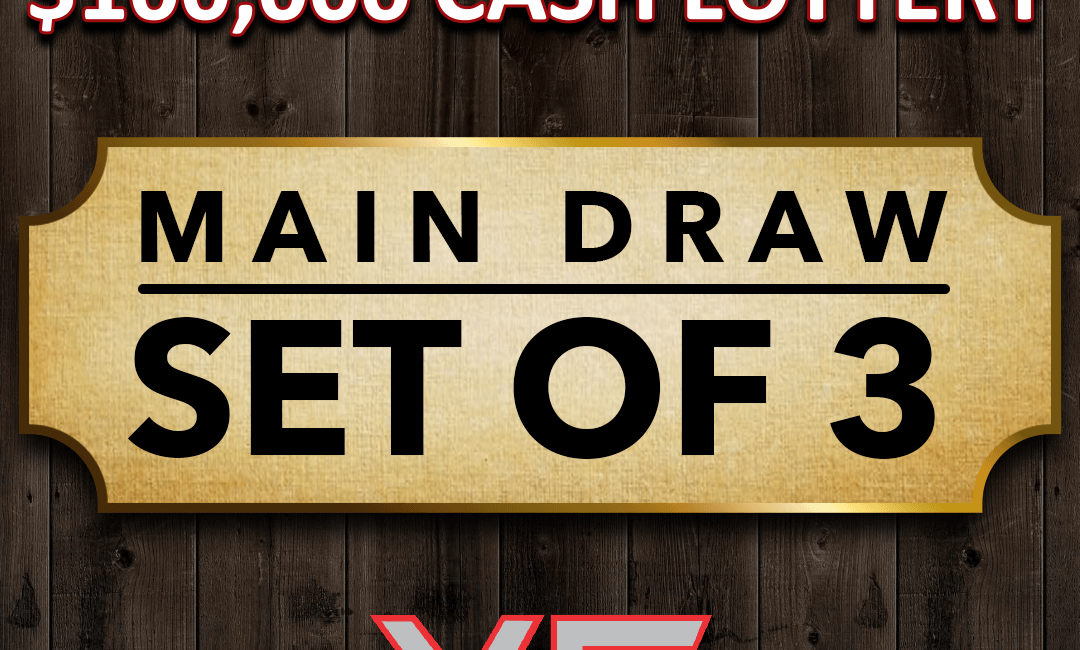 Main Draw - 3 Tickets